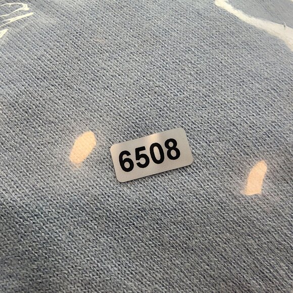 Womens Light Blue Michael Kors Sweater Chain Detail V-Neck Long Sleeve Size M - Picture 14 of 14